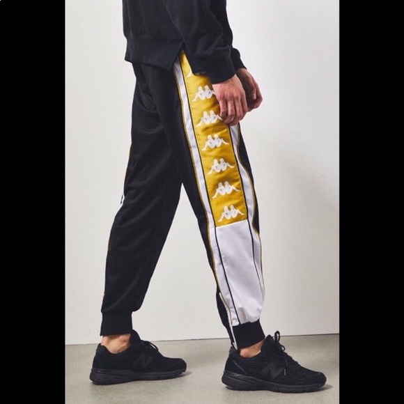 Gold Kappa Track Pants - Picture 3 of 5